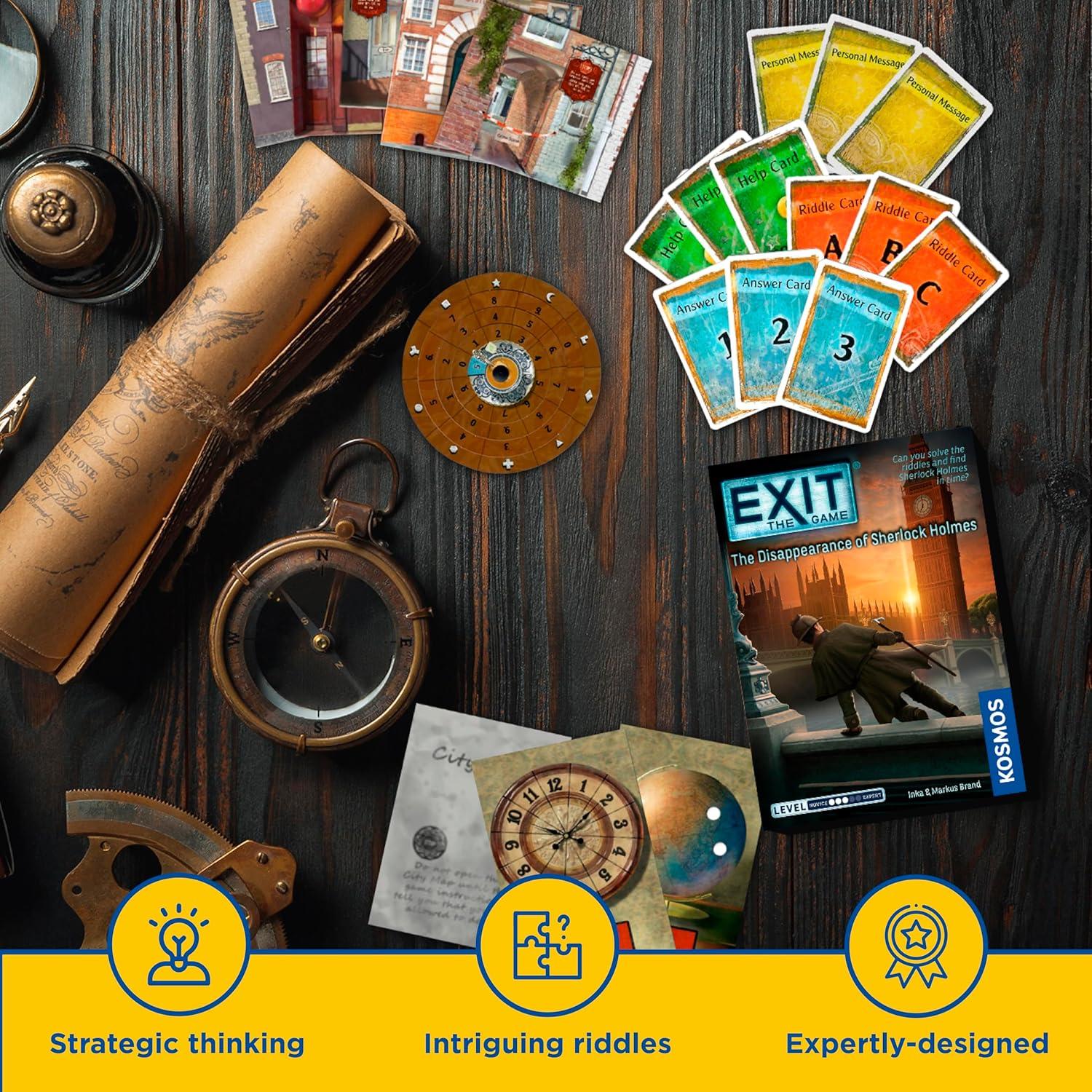 EXIT: El Juego - Desaparición de Sherlock Holmes - Thames & Kosmos