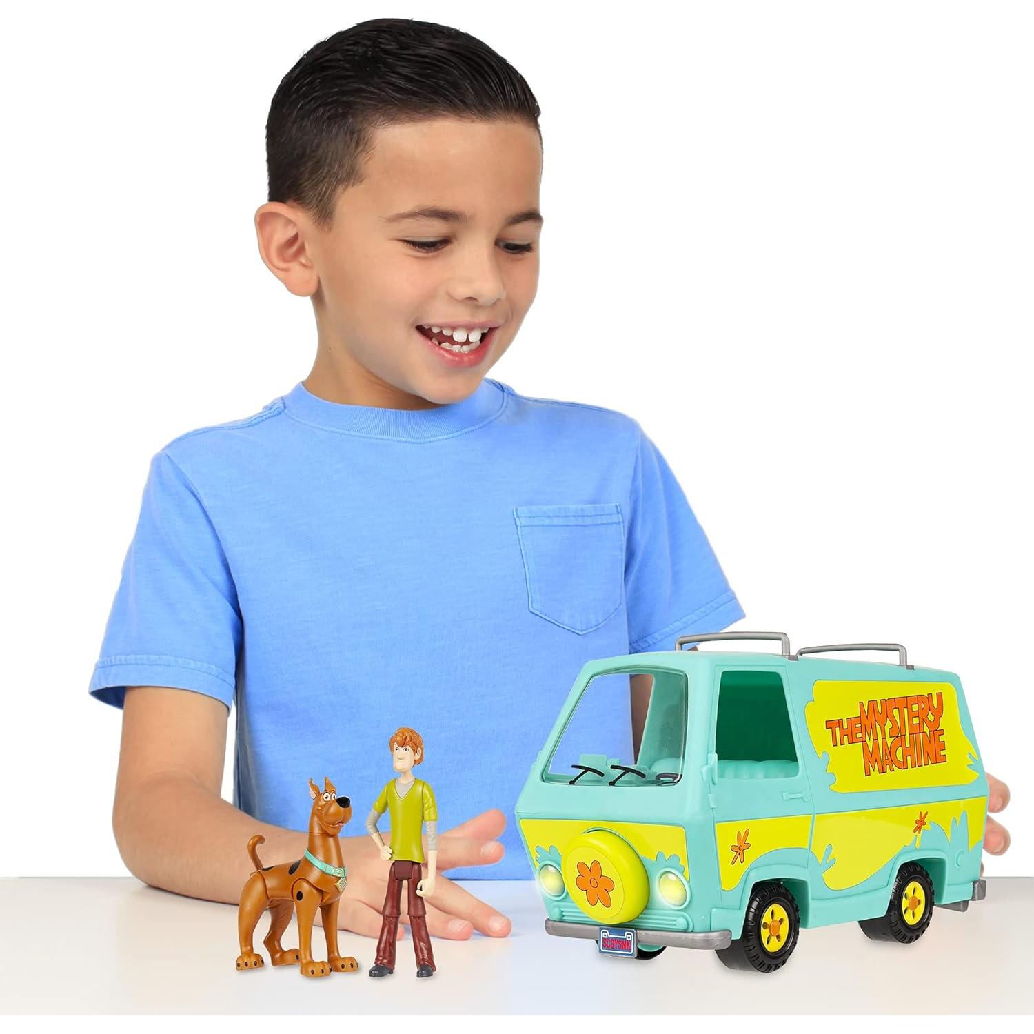 Máquina de Misterio Scooby Doo Basic Fun con Luces y Sonidos