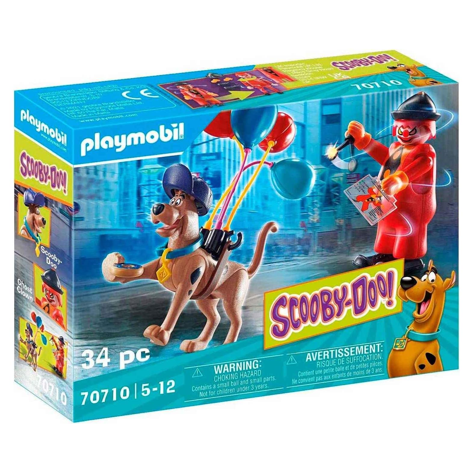 Playmobil Aventura Scooby-Doo Payaso Fantasma 70710