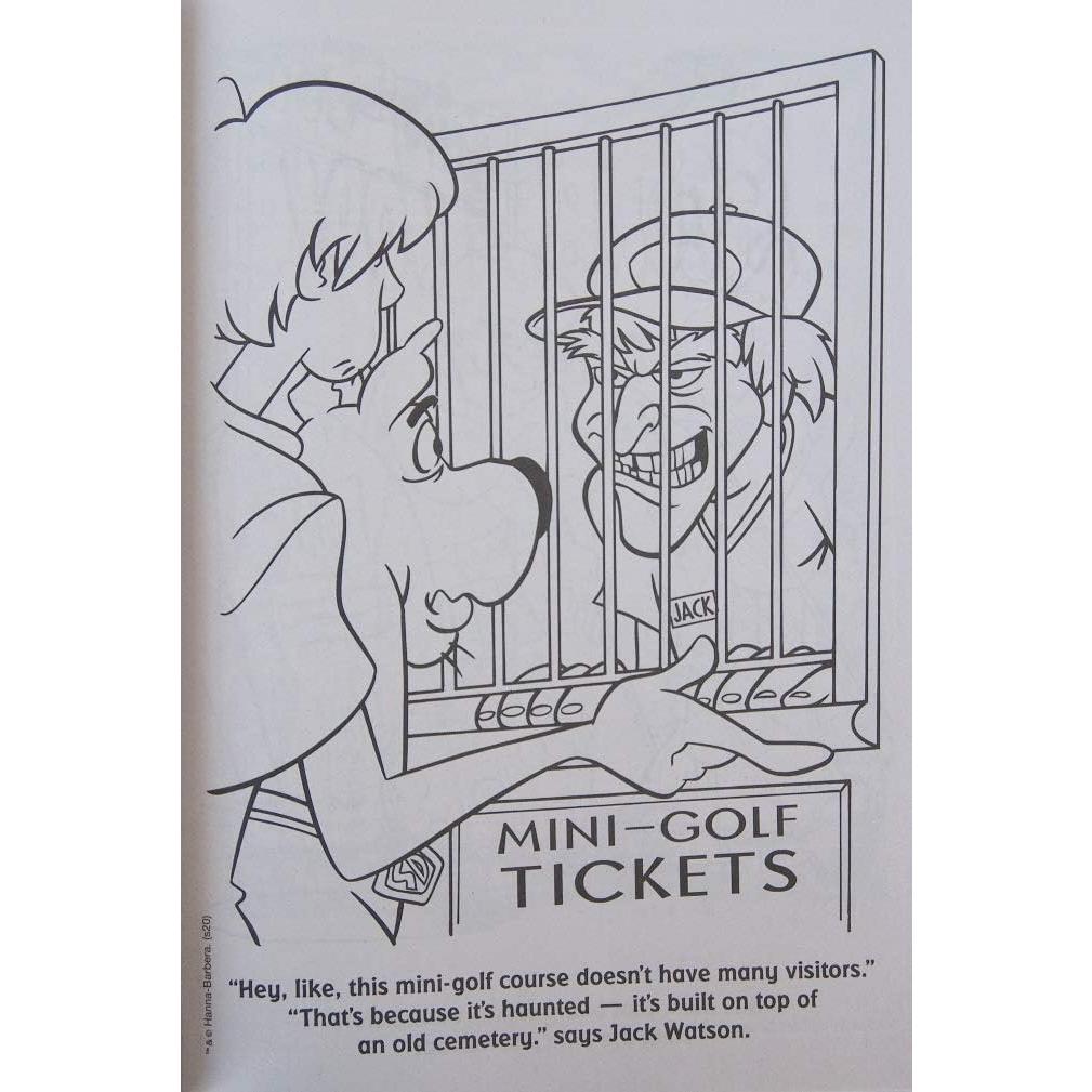 Libro para Colorear Gigante Scooby Doo 192 Páginas