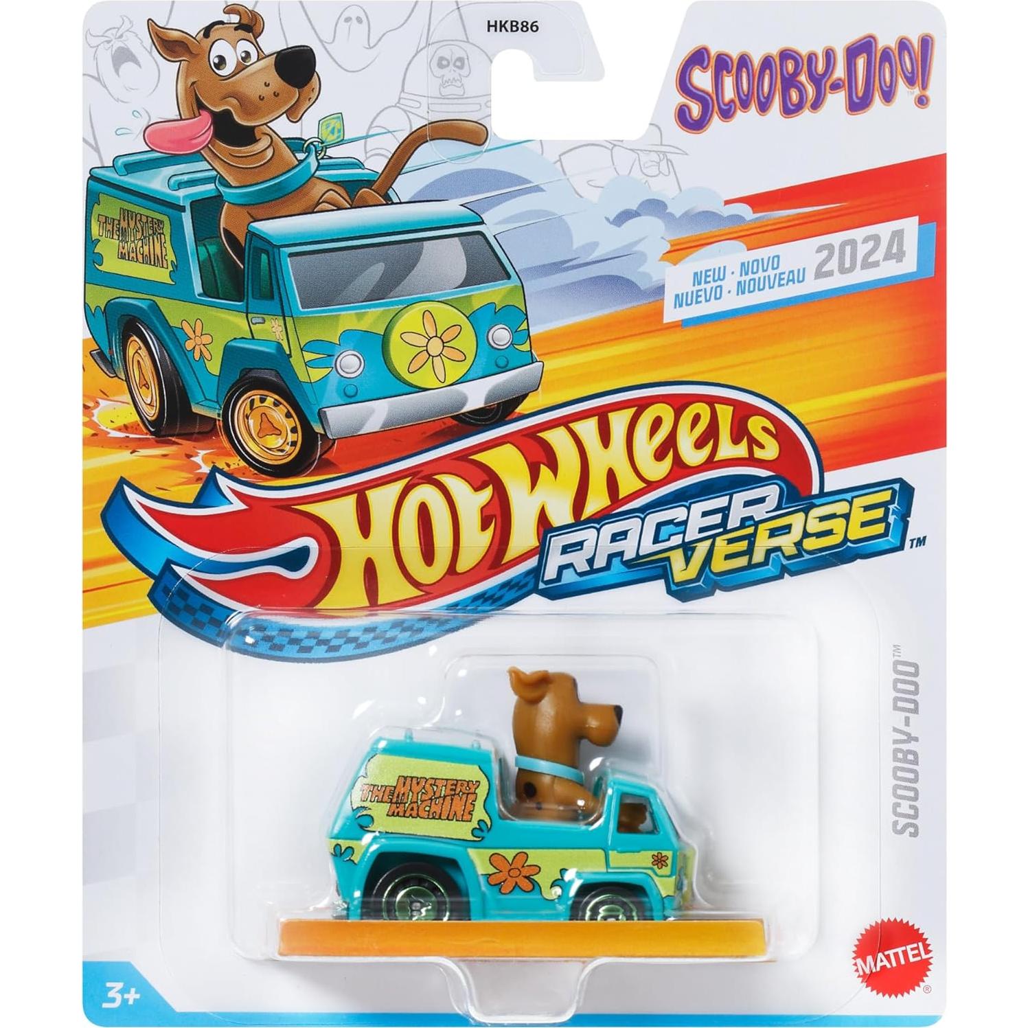 Vehículo de Juguete Hot Wheels Scooby-Doo 1:64 La Máquina del Misterio