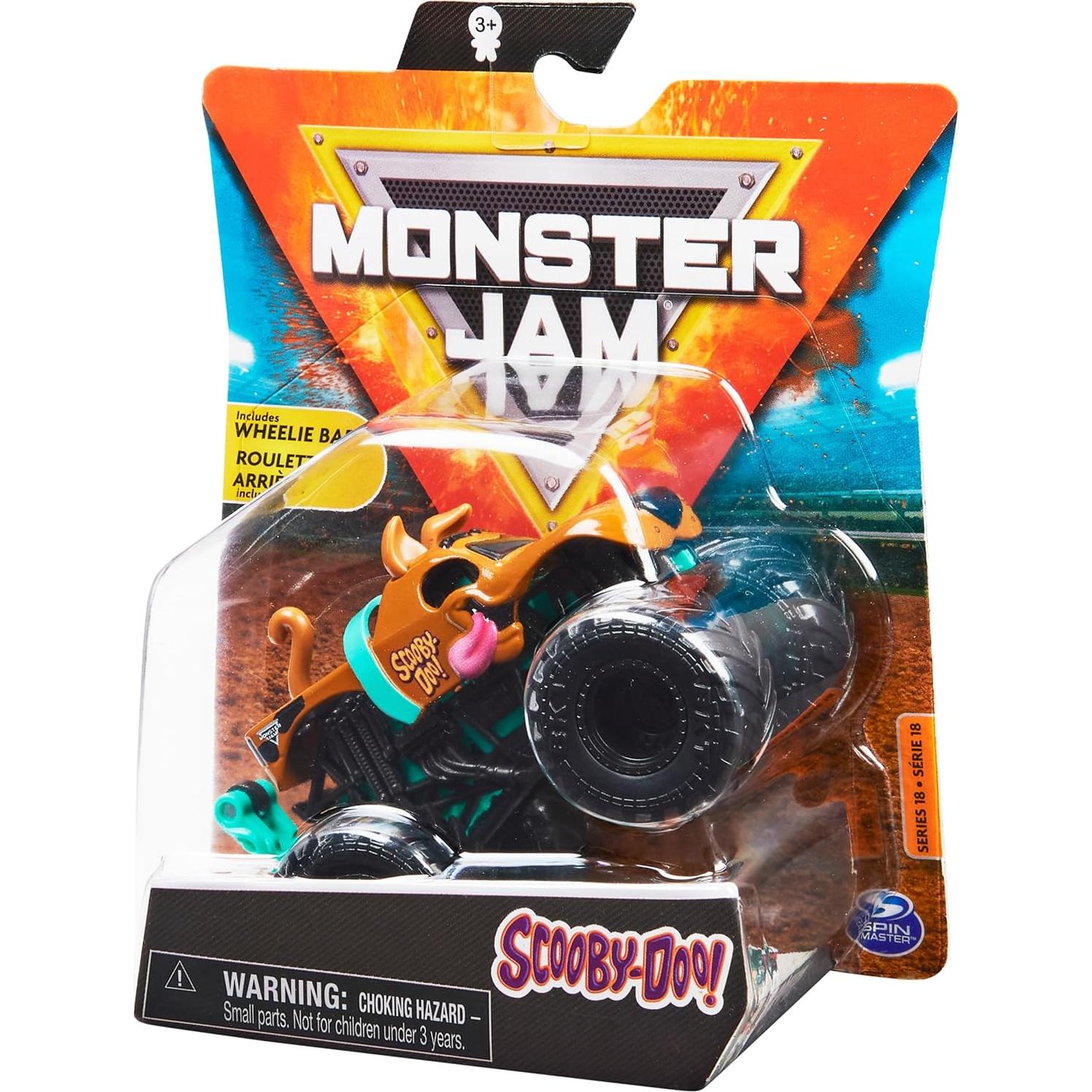 Camión Monstruo Die-Cast Monster Jam Scooby-Doo 1:64