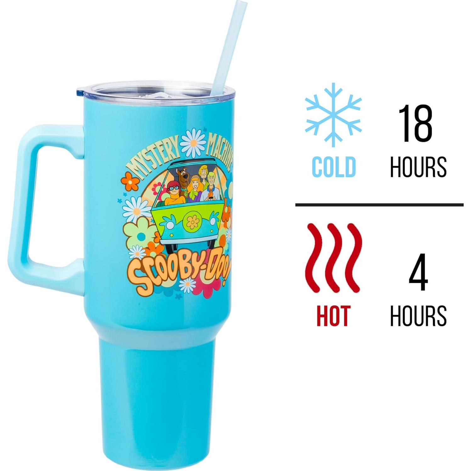 Vaso Acero Inoxidable Silver Buffalo Scooby Doo 40oz