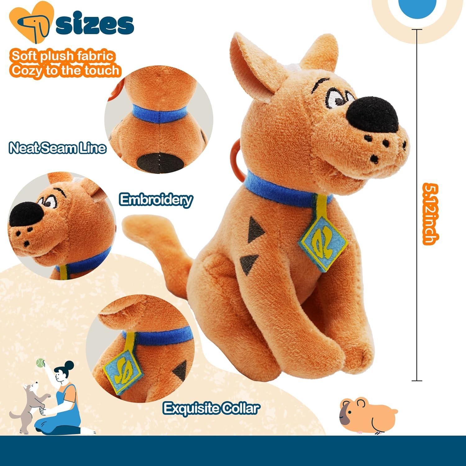 Llave de peluche Scooby Doo 15 cm para mochila y bolso
