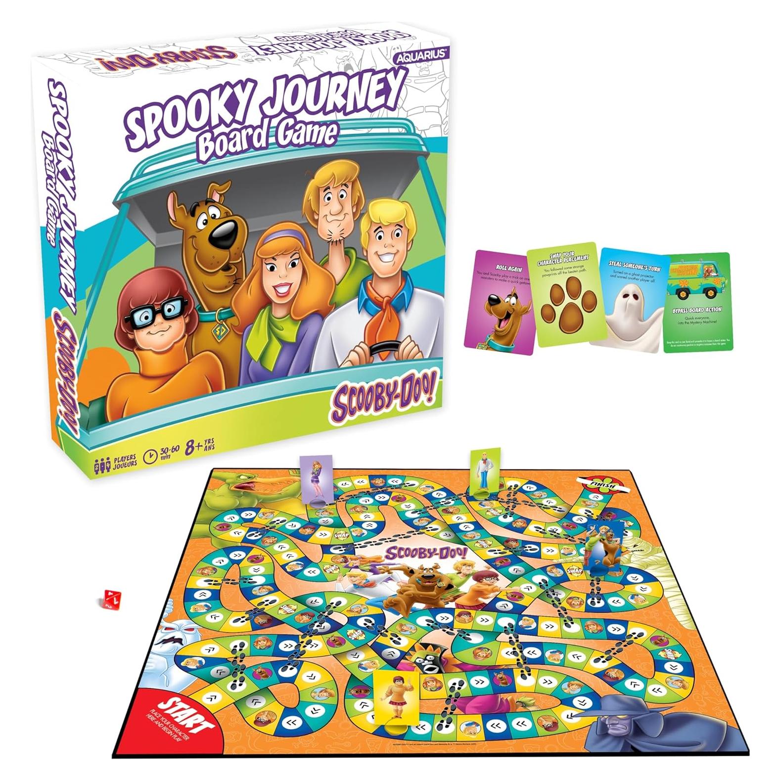 Juego de Mesa Scooby-Doo Aquarius - Diversión Familiar para 2-4 Jugadores