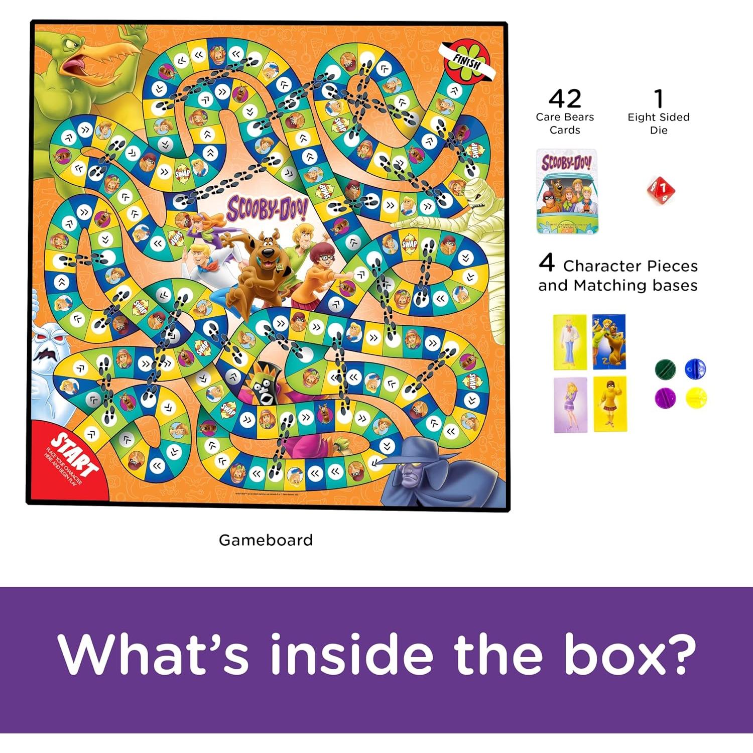 Juego de Mesa Scooby-Doo Aquarius - Diversión Familiar para 2-4 Jugadores