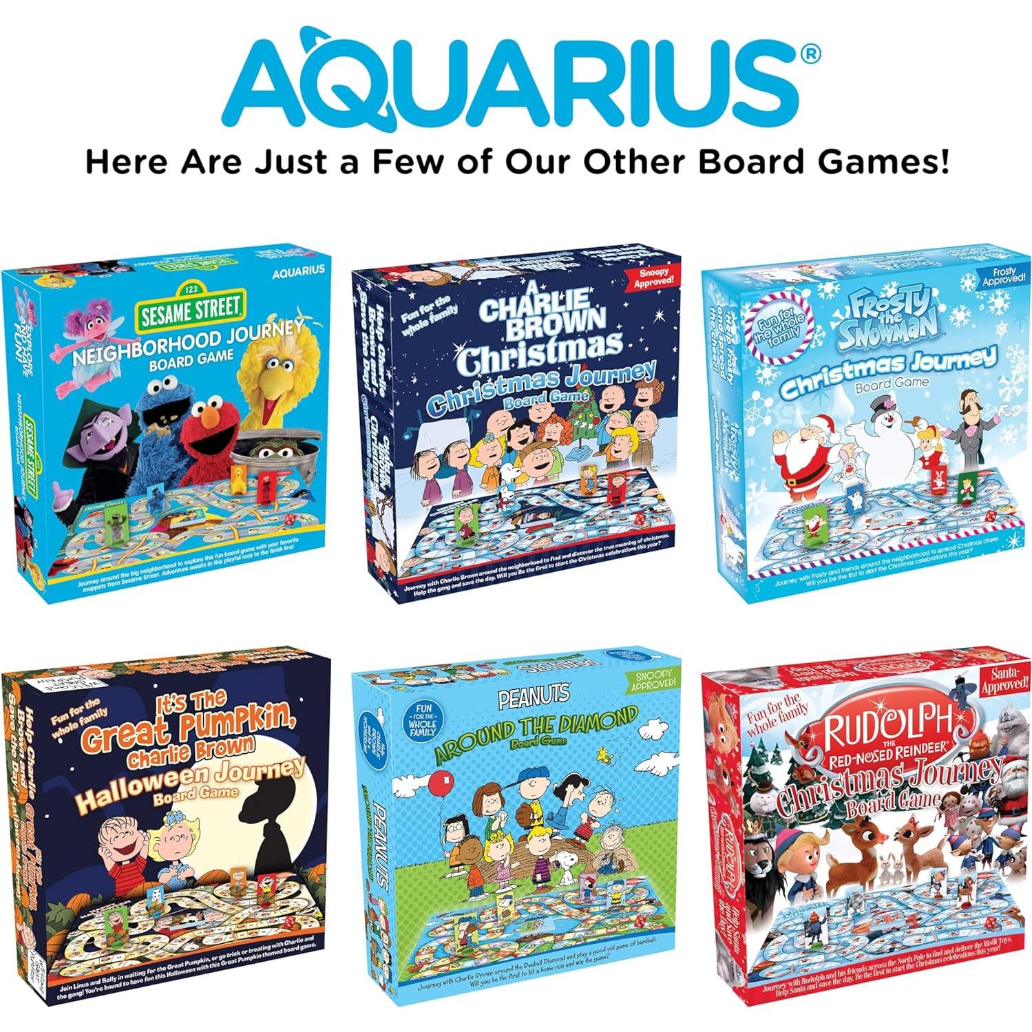 Juego de Mesa Scooby-Doo Aquarius - Diversión Familiar para 2-4 Jugadores