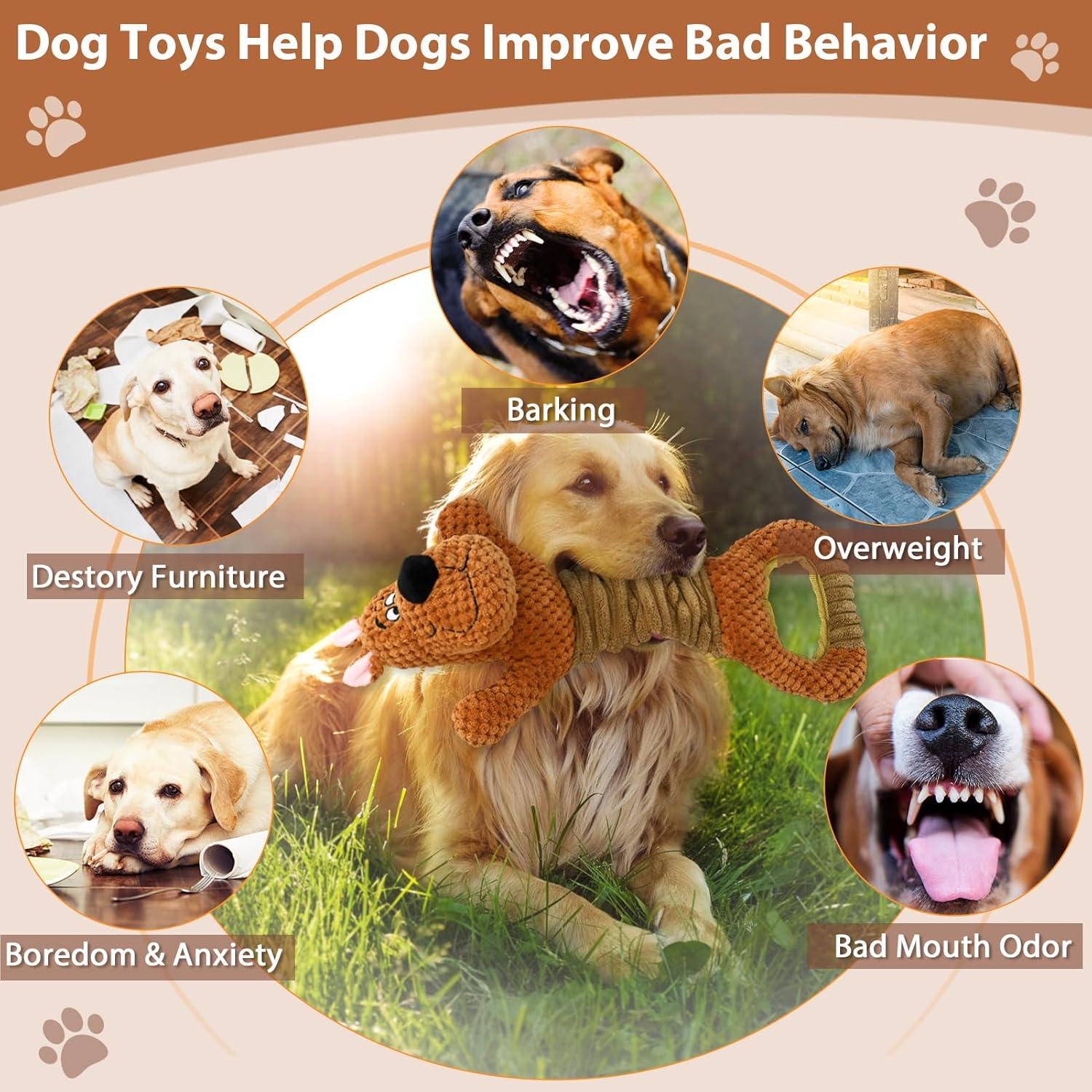 Juguete Interactivo para Perros Homounter 45.7x24.1cm Squeaker