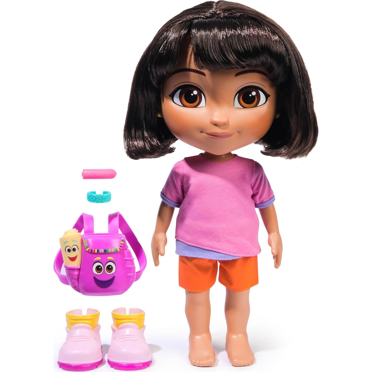 Muñeca Interactiva Dora Canta y Explora 30.48 cm con Accesorios