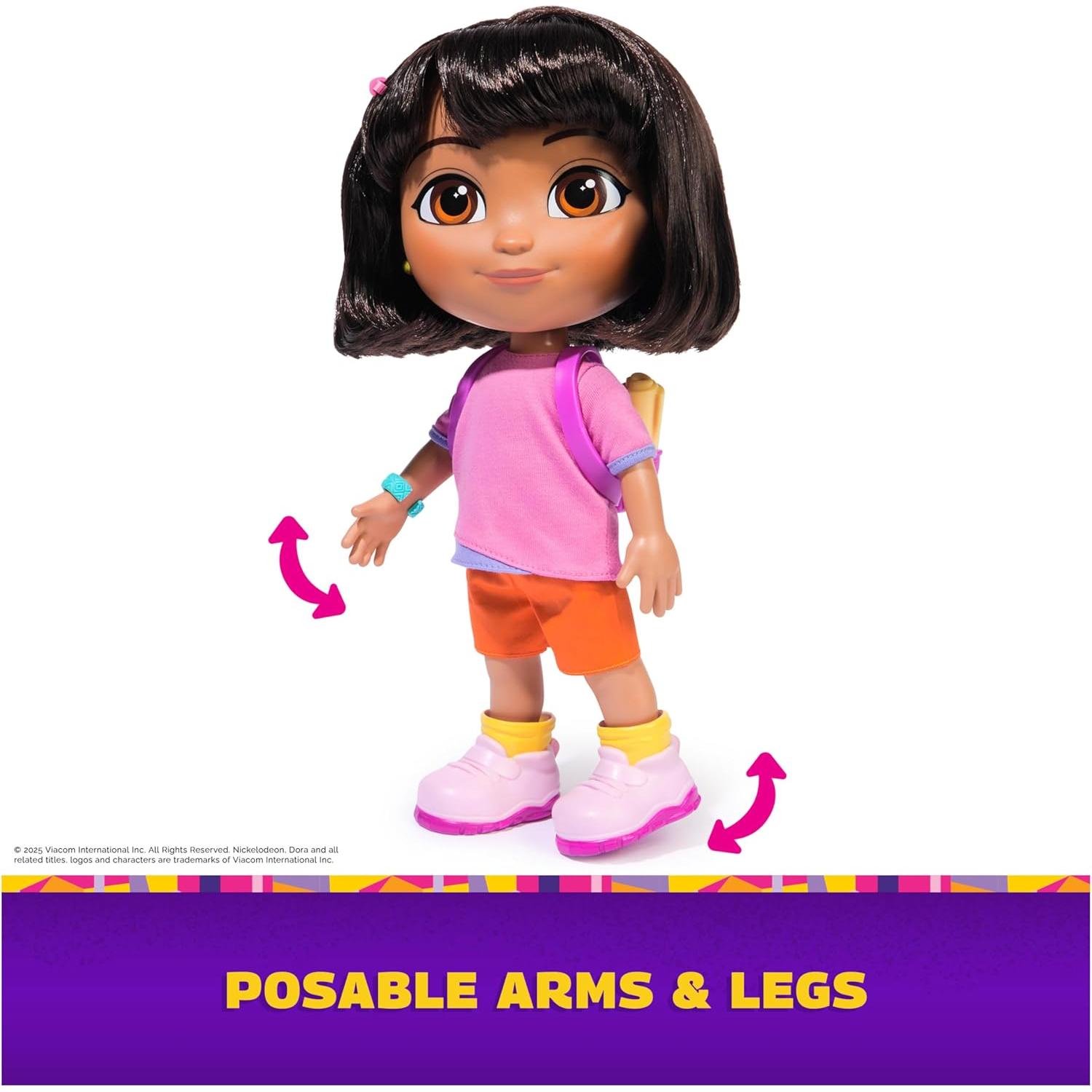 Muñeca Interactiva Dora Canta y Explora 30.48 cm con Accesorios