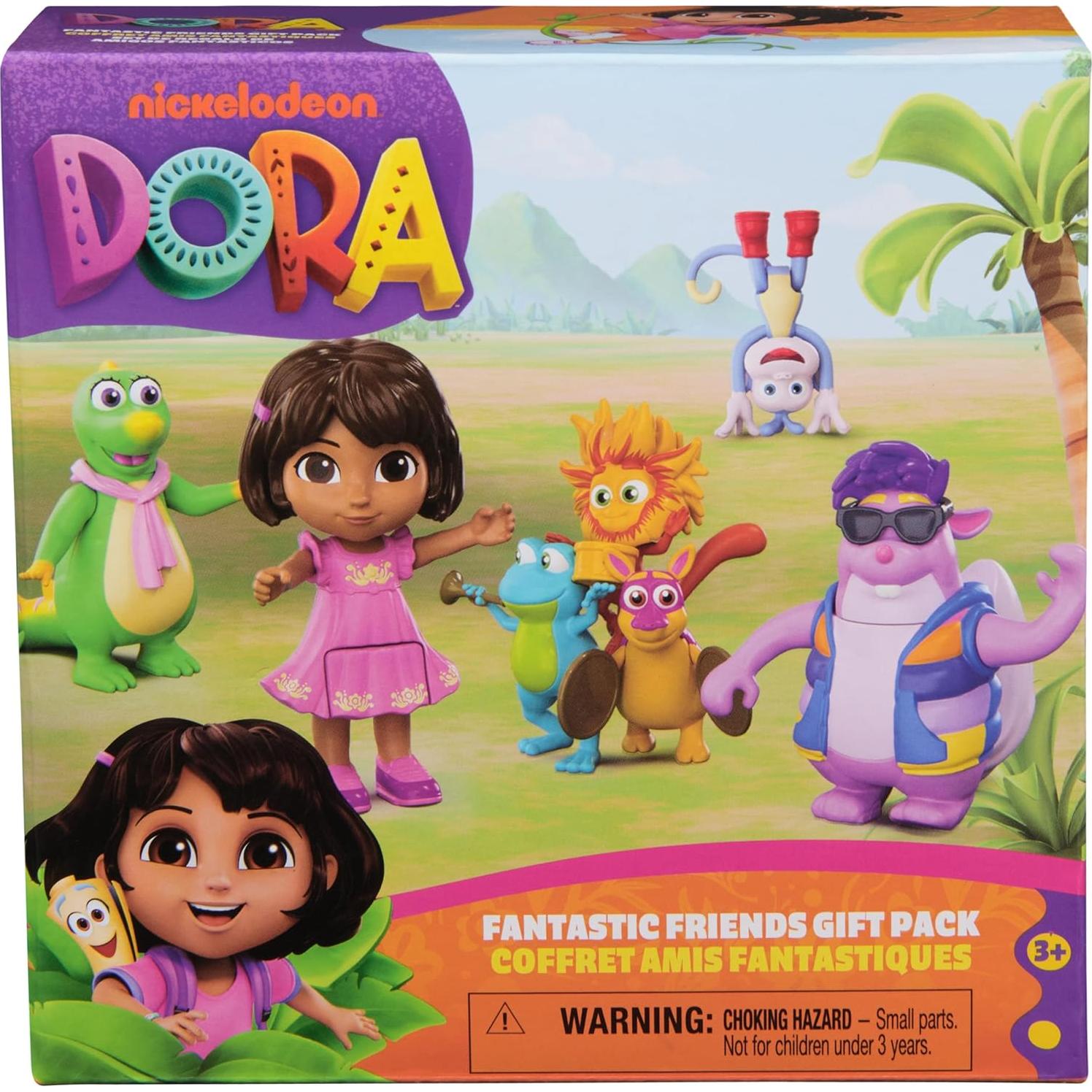 Paquete de Regalo Dora la Exploradora - 5 Figuras de Juguete