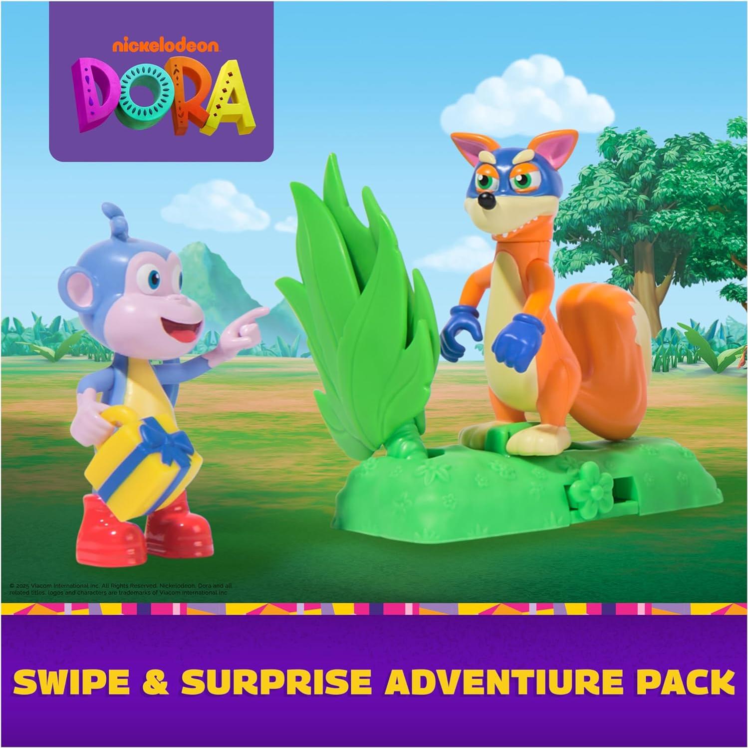 Paquete de Aventura Dora la Exploradora Spin Master con Boots y Swiper