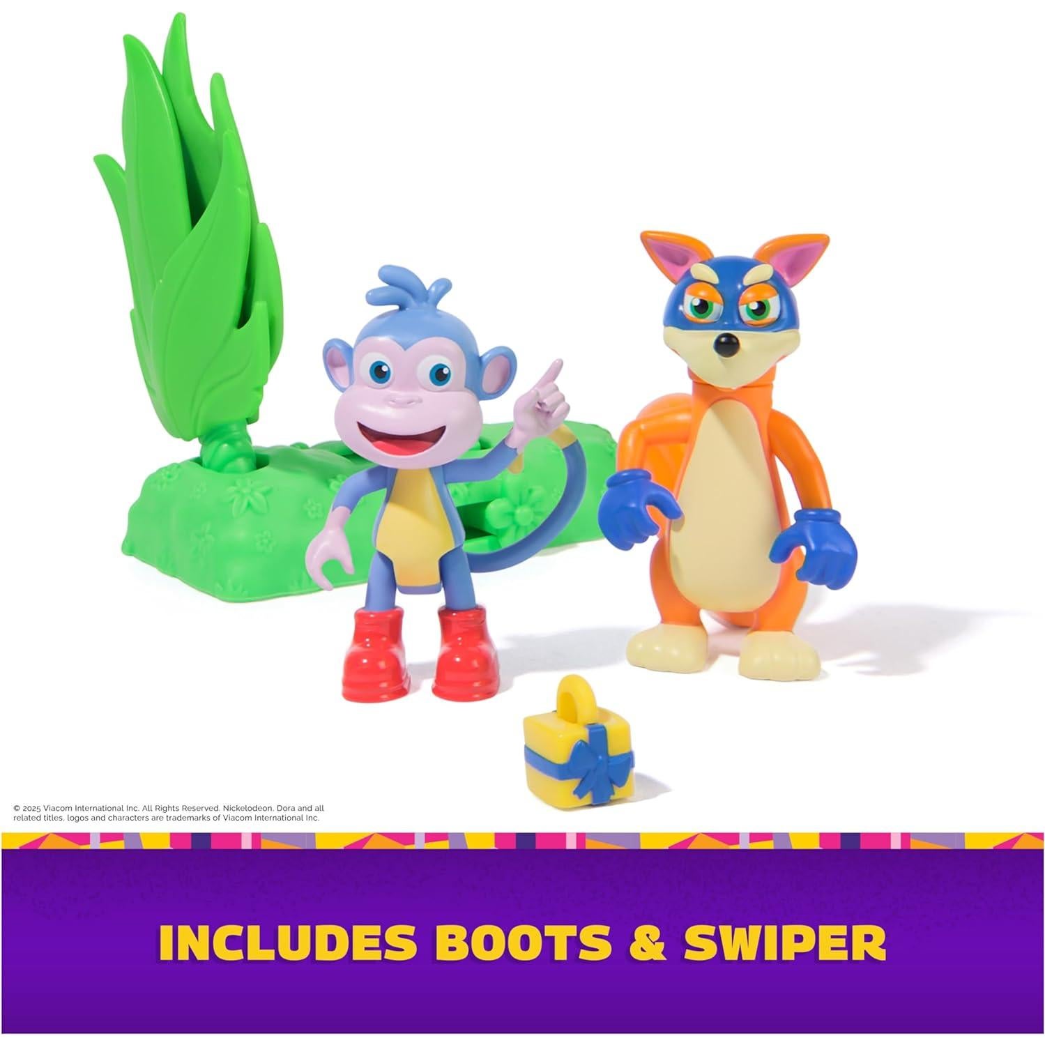 Paquete de Aventura Dora la Exploradora Spin Master con Boots y Swiper