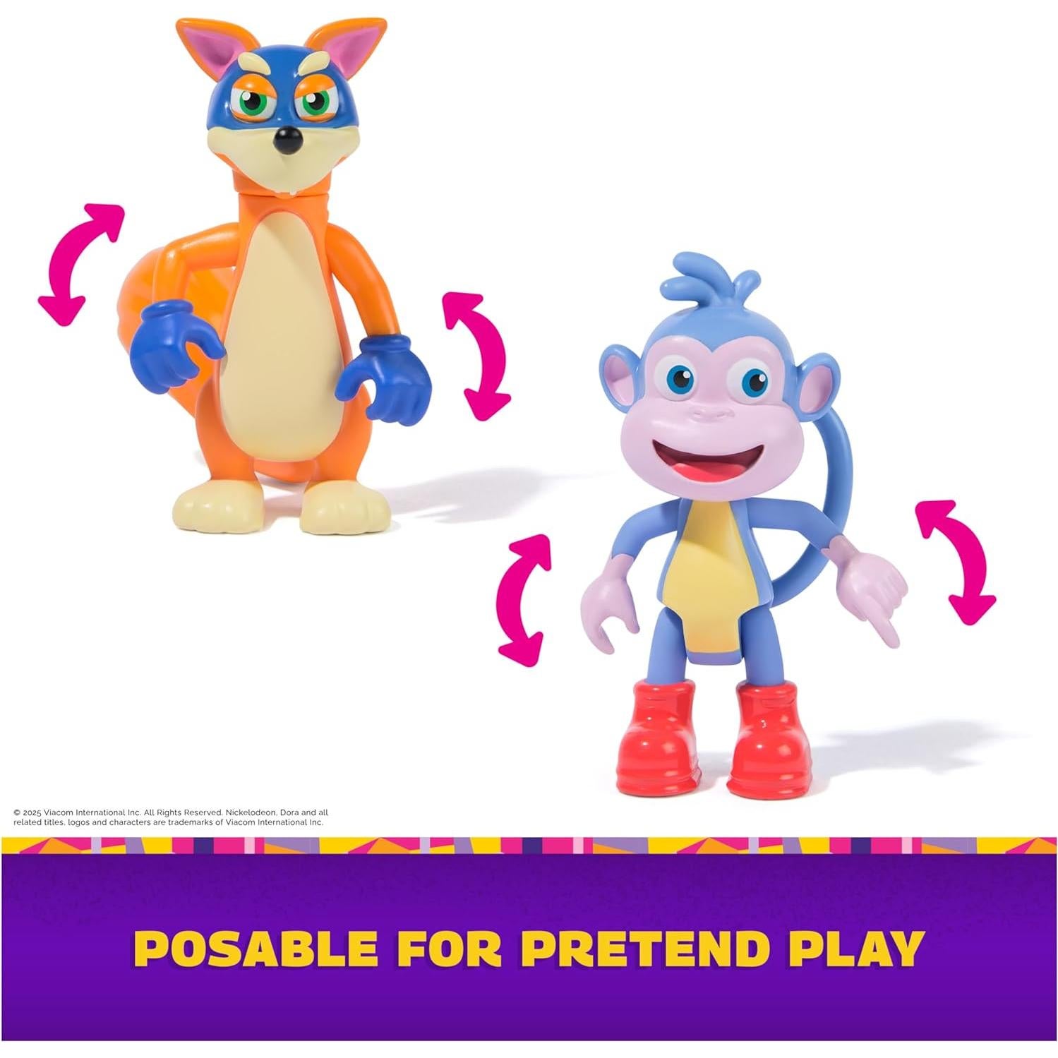 Paquete de Aventura Dora la Exploradora Spin Master con Boots y Swiper