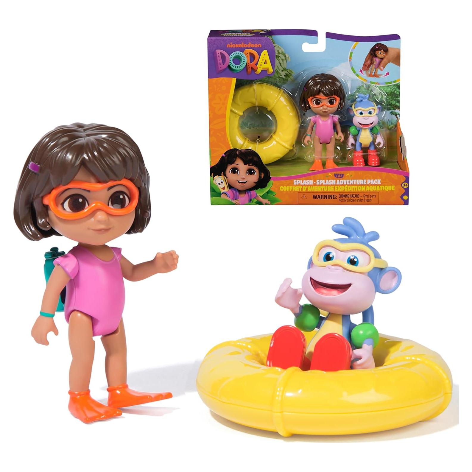 Paquete de Aventura Splash-Splash Dora y Boots - Juguetes 3+