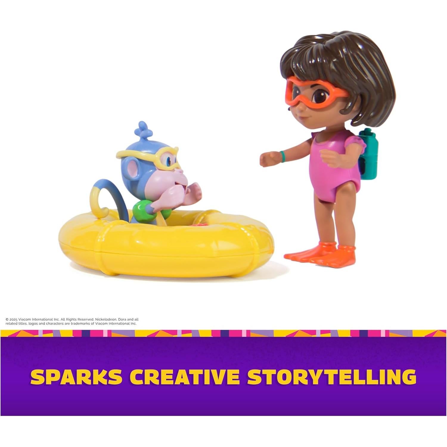 Paquete de Aventura Splash-Splash Dora y Boots - Juguetes 3+