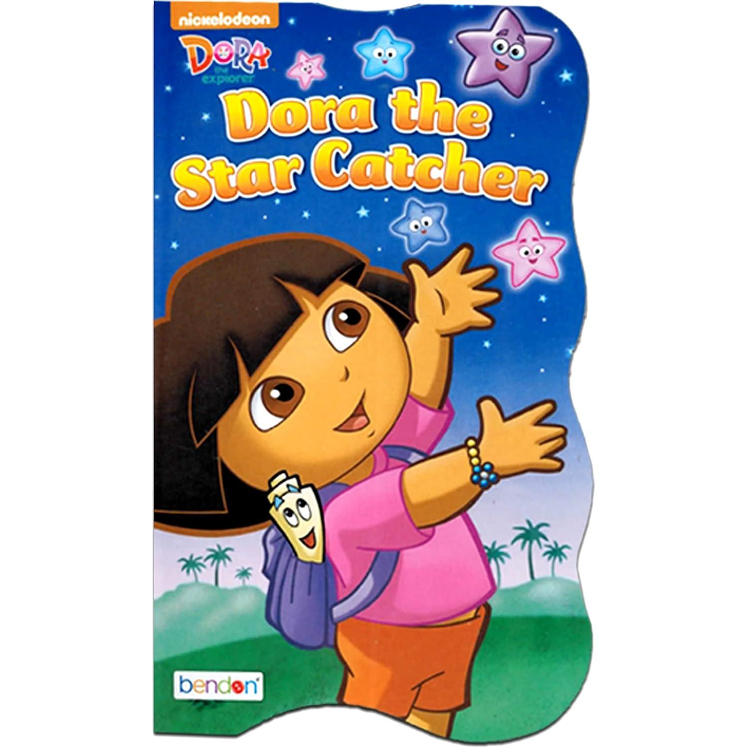 Set de 2 Libros de Cartón Ilustrados para Bebés - Dora la Exploradora