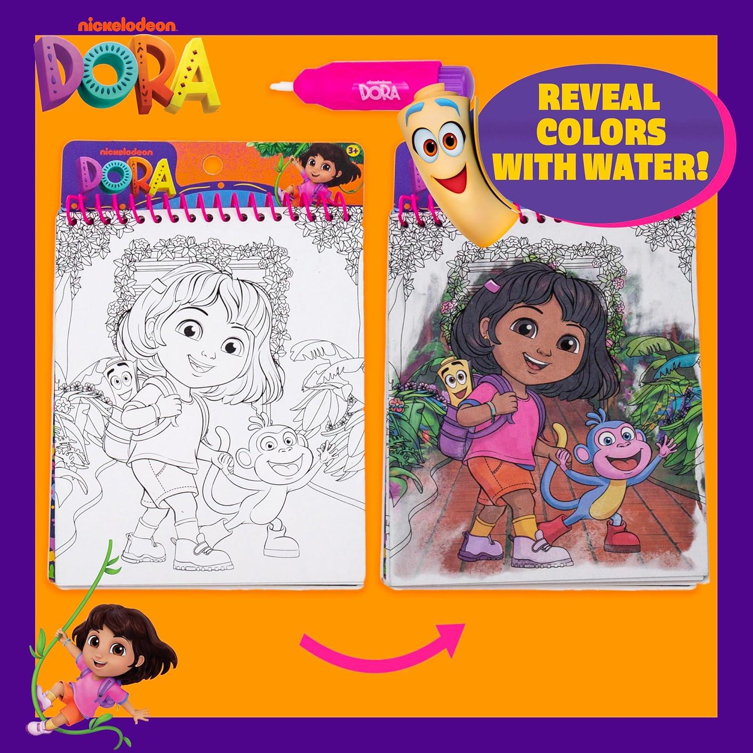 Bloc de Arte Acuático Dora Aqua Art con Bolígrafo de Agua