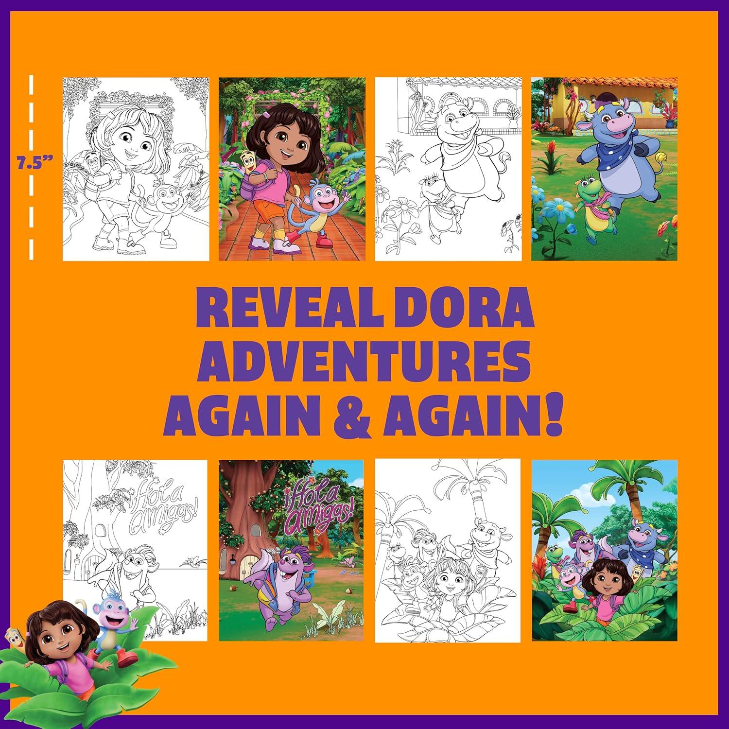 Bloc de Arte Acuático Dora Aqua Art con Bolígrafo de Agua