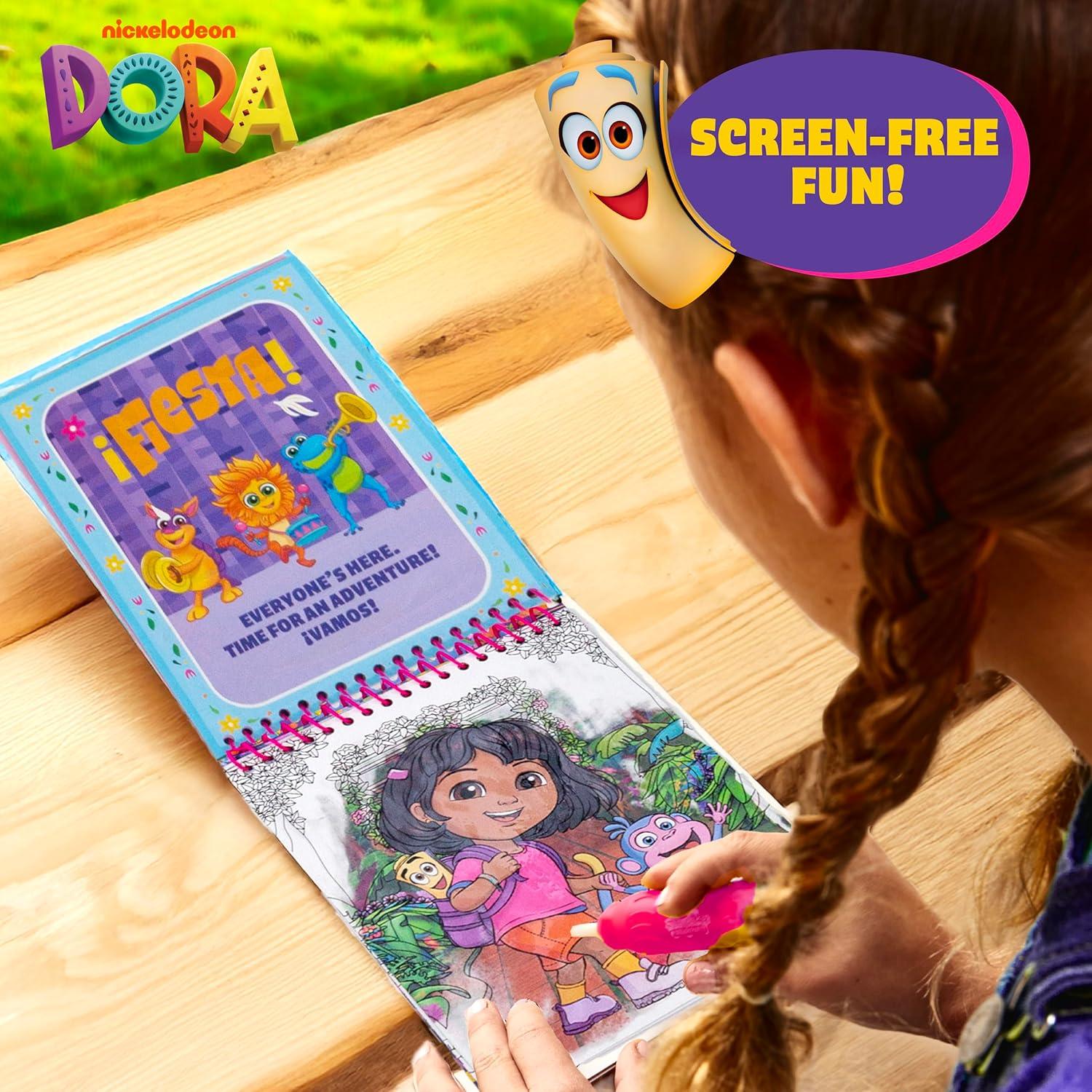 Bloc de Arte Acuático Dora Aqua Art con Bolígrafo de Agua