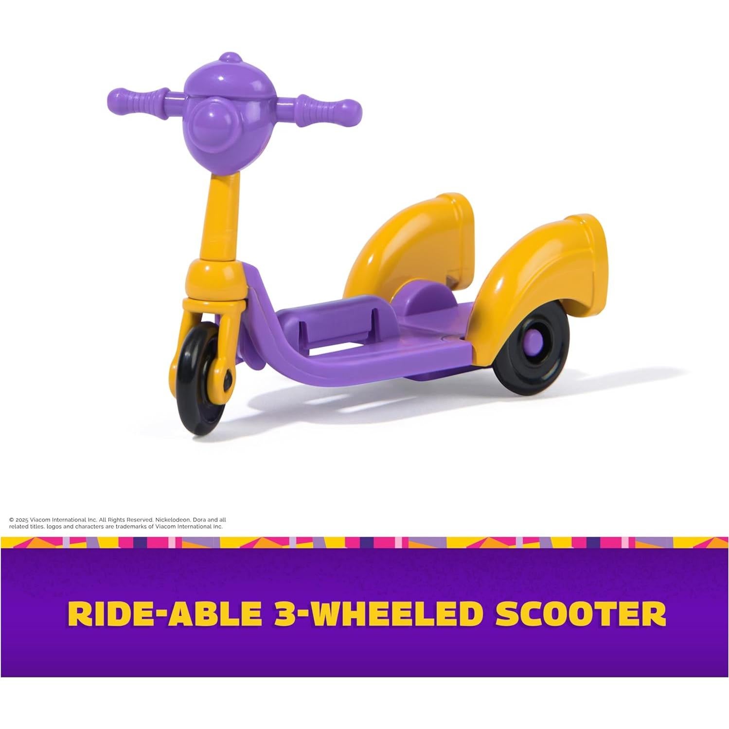 Paquete de Aventura Dora y Tico con Scooter 3 Ruedas - Spin Master