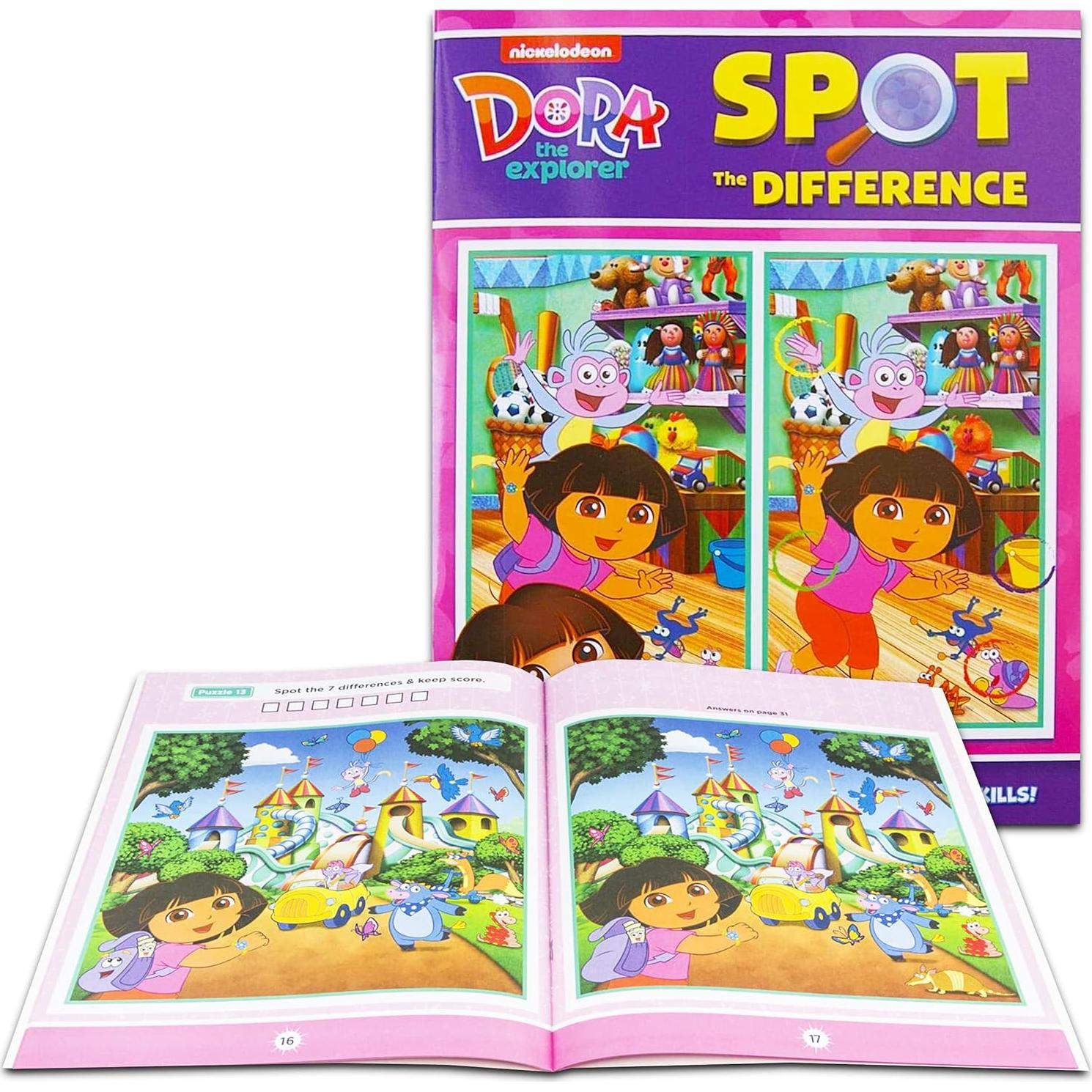 Set de Libros para Colorear Dora la Exploradora - 3 Unidades