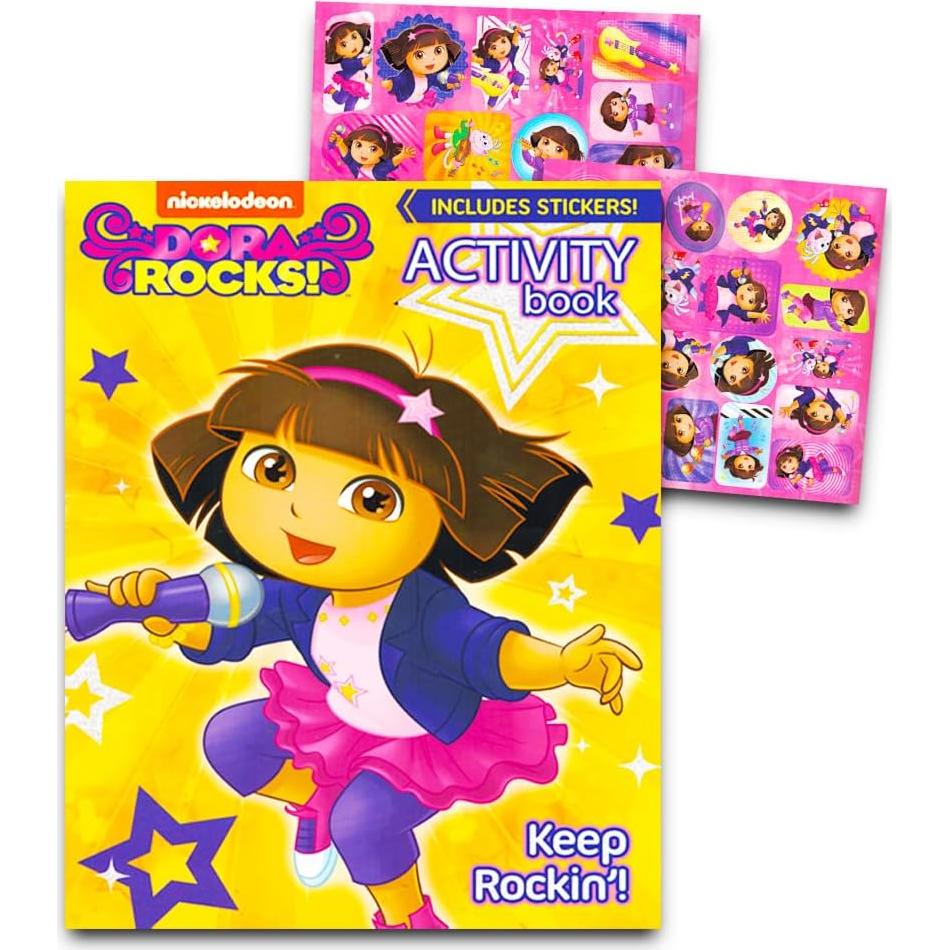 Set de Libros para Colorear Dora la Exploradora - 3 Unidades