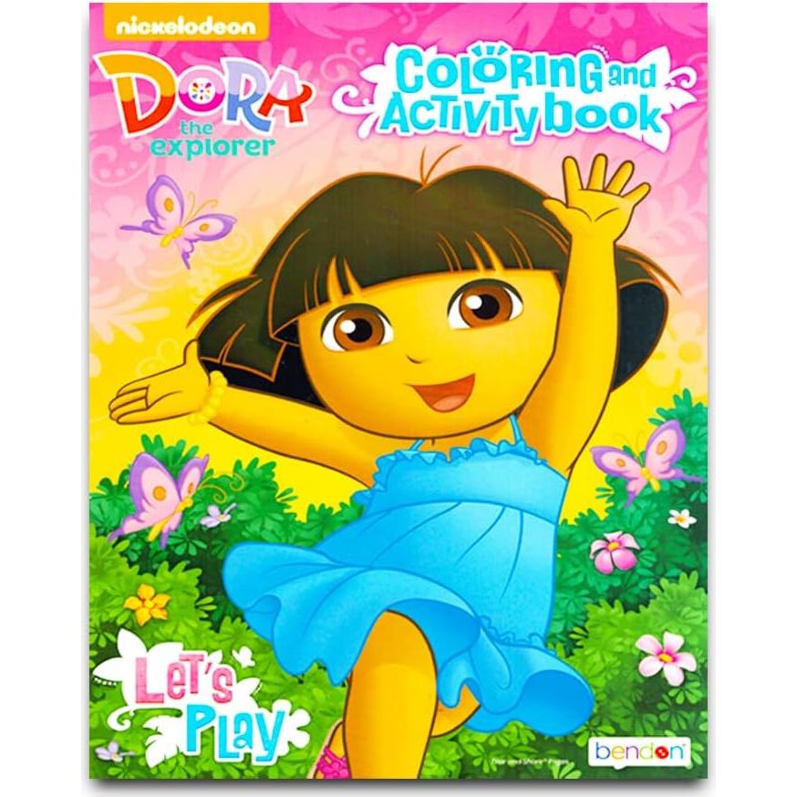 Set de Libros para Colorear Dora la Exploradora - 3 Unidades