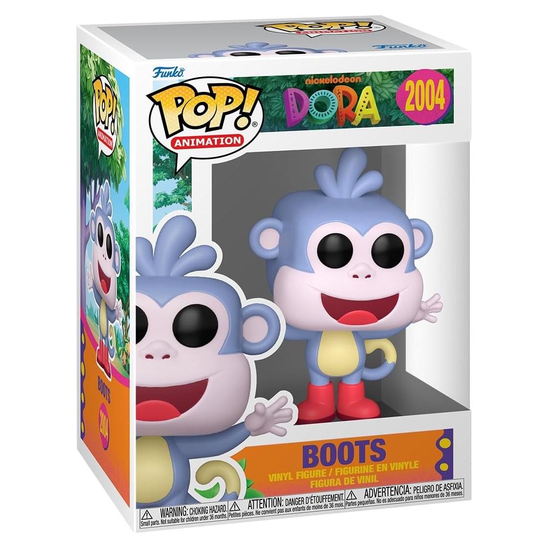 Figura de Vinilo Funko Pop! Botas Dora La Exploradora 9.5 cm