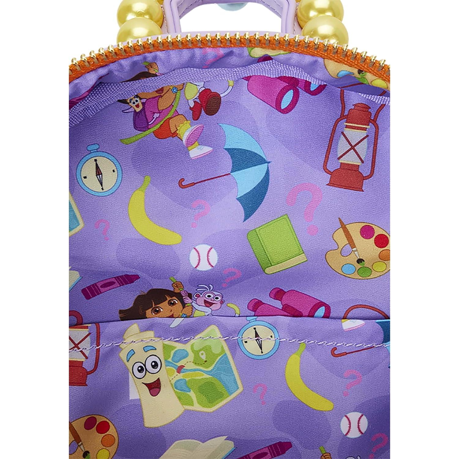 Mochila Mini Loungefly Dora la Exploradora Negra 11.4x26.7cm