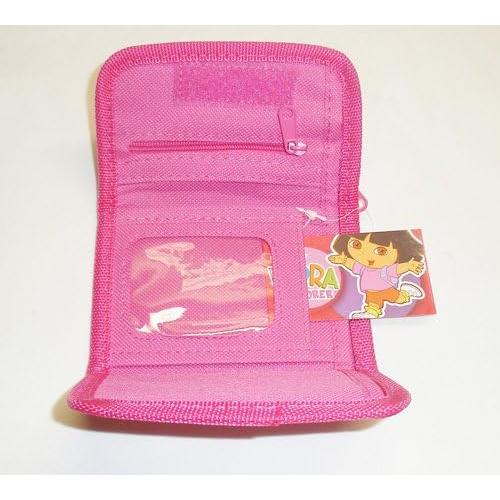 Cartera Tri-fold Nickelodeon Dora la Exploradora Rosa Fucsia
