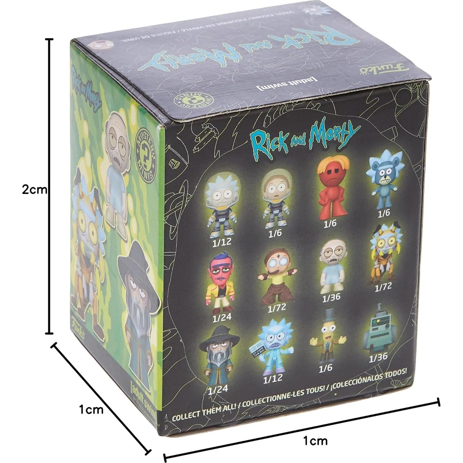 Figuras Mystery Minis Funko Rick y Morty - Multicolor