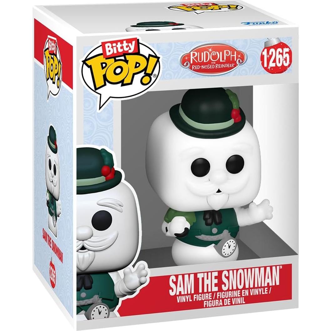Funko Bitty Pop! Rudolph 4-Pack: Santa, Sra. Claus, Hermey