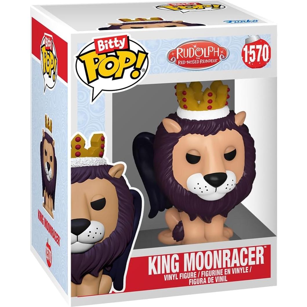 Funko Bitty Pop! Rudolph 4-Pack: Santa, Sra. Claus, Hermey