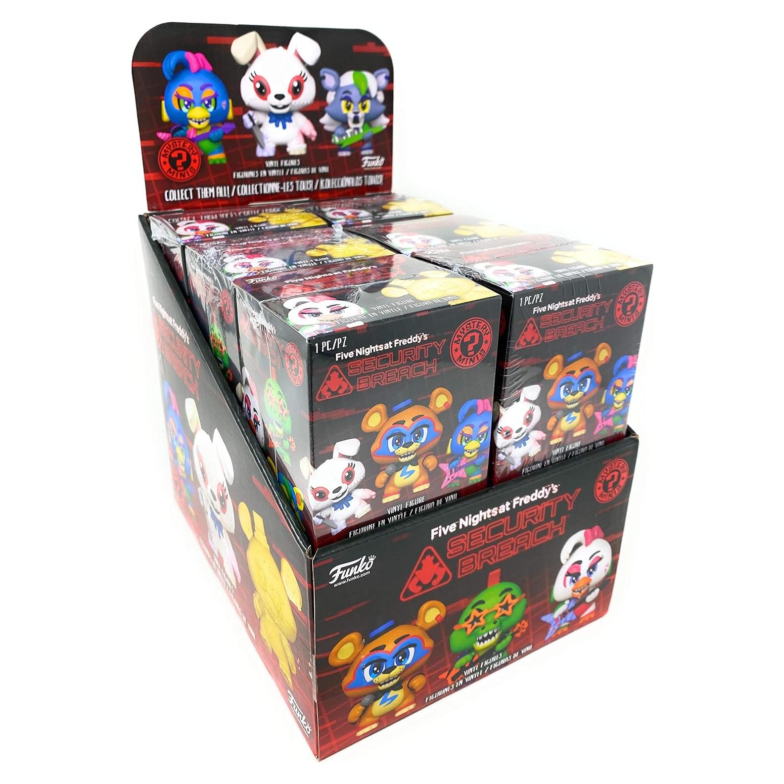 Caja Sorpresa Mini Ciega Funko FNAF Seguridad Breach 12 Unidades