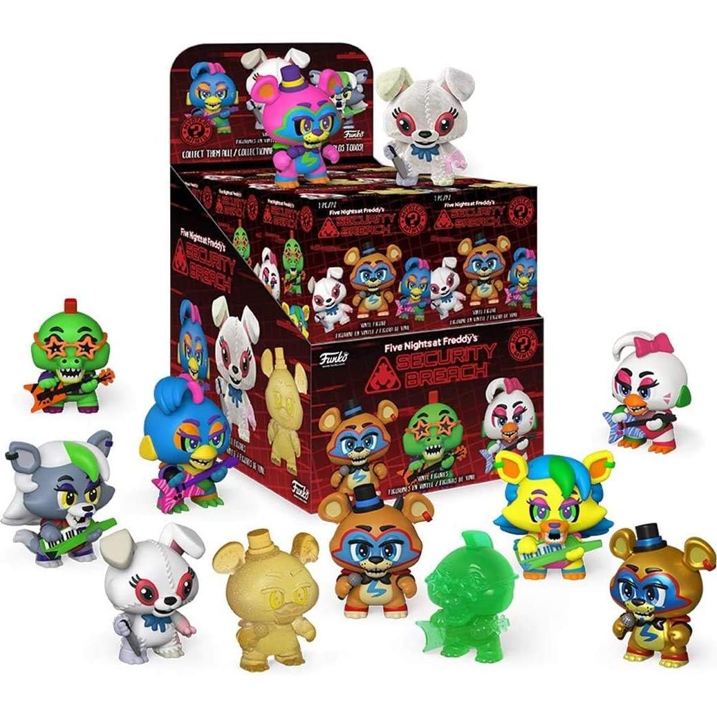 Caja Sorpresa Mini Ciega Funko FNAF Seguridad Breach 12 Unidades