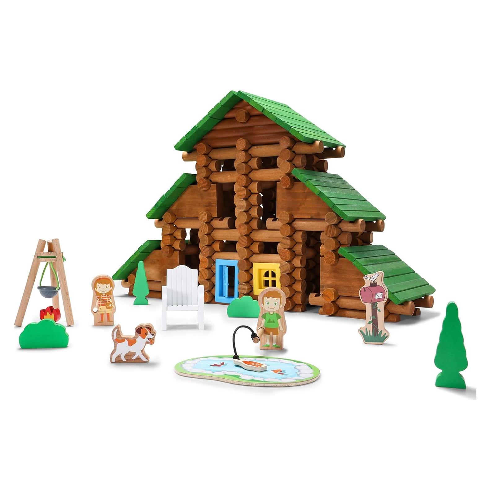 Juego de Construcción de Madera SainSmart Jr. 214 Piezas