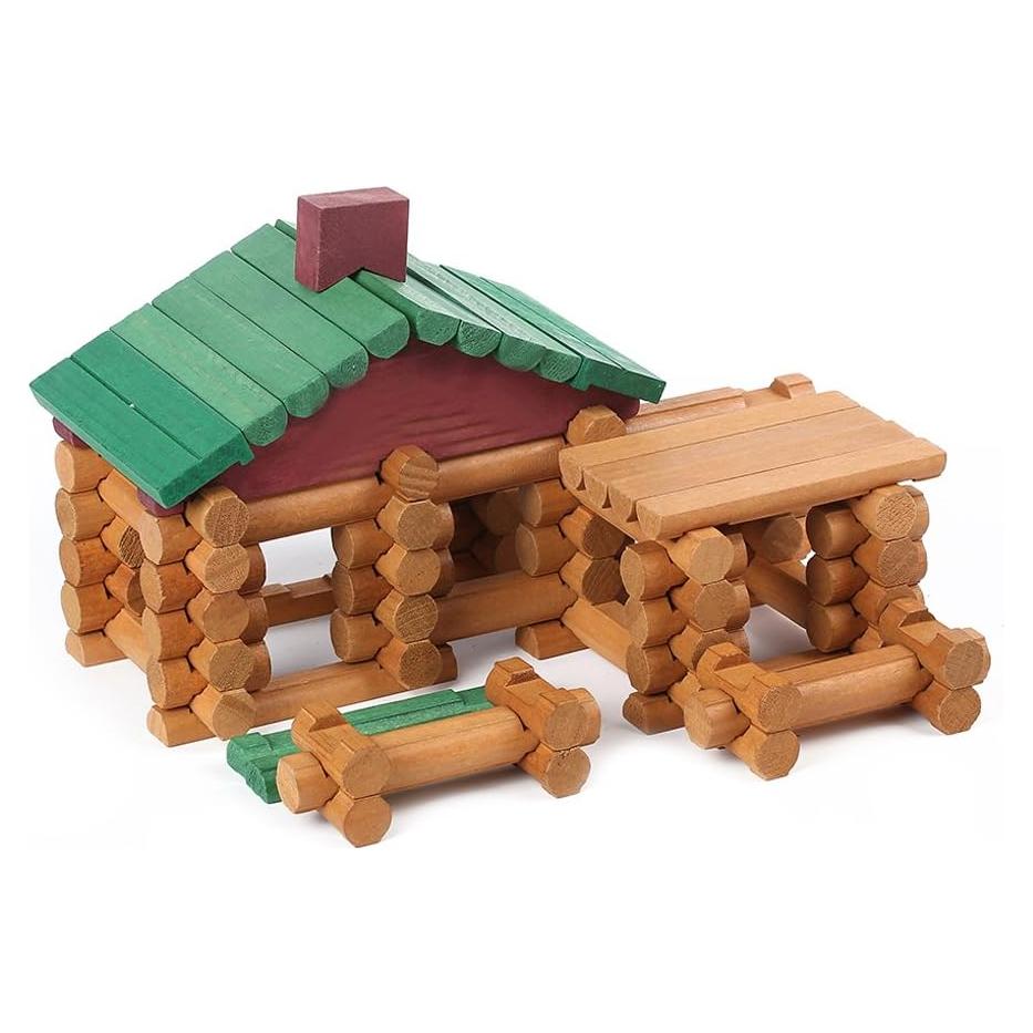 Juguete de Construcción de Madera Joqutoys 90 Piezas para Niños