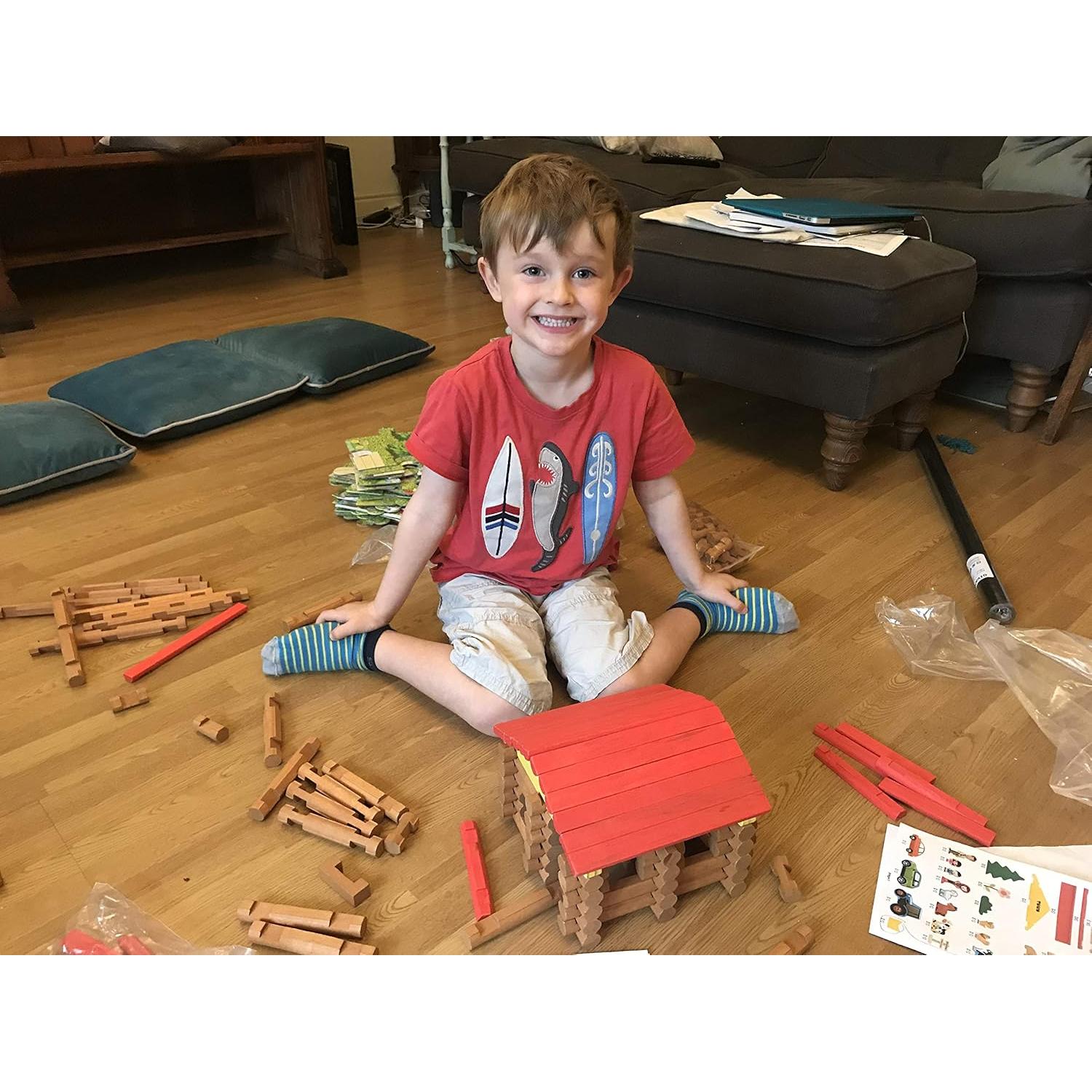 Juego de Granja de Madera Toys of Wood Oxford - 207 Piezas