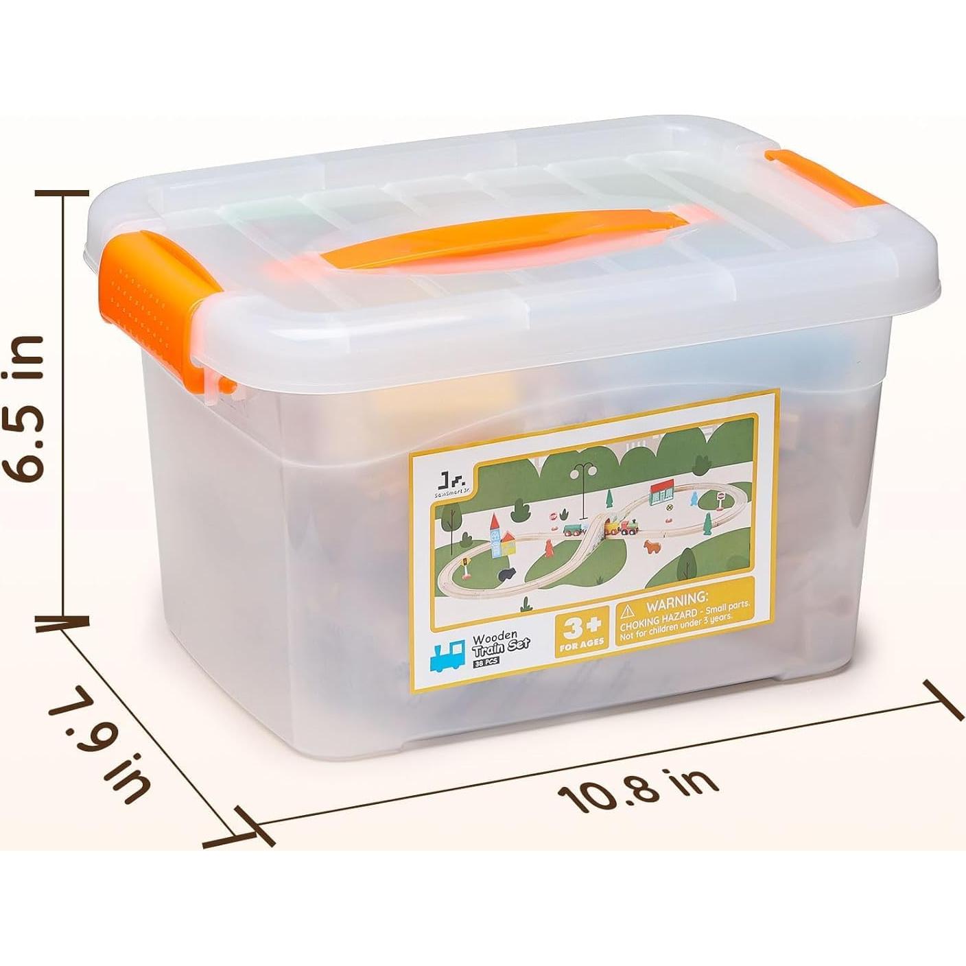 Conjunto de Troncos de Madera SainSmart Jr. 122 Piezas