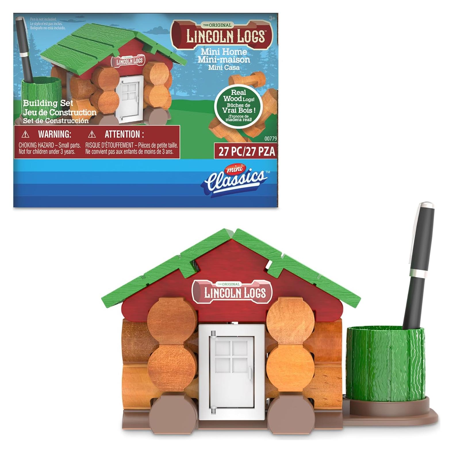 Juego de Construcción Lincoln Logs Mini Home Hasbro