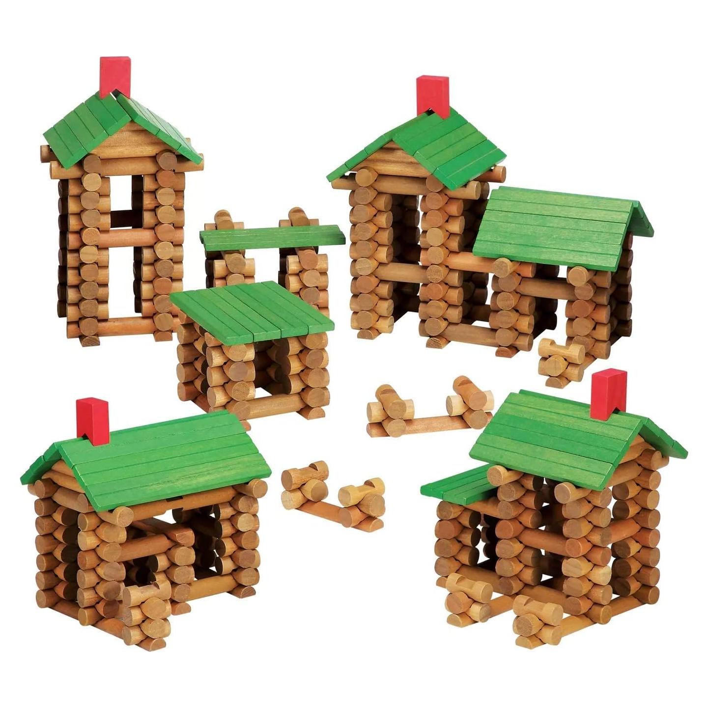 Juego de Construcción de Madera Maxim 450 Piezas Educativo