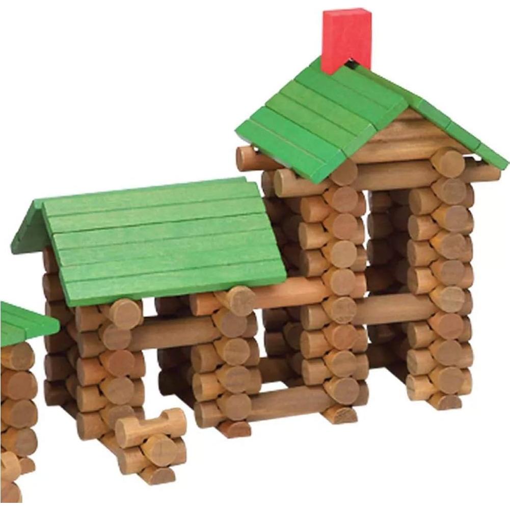 Juego de Construcción de Madera Maxim 450 Piezas Educativo