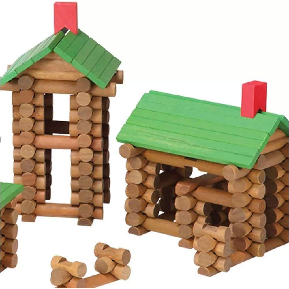 Juego de Construcción de Madera Maxim 450 Piezas Educativo
