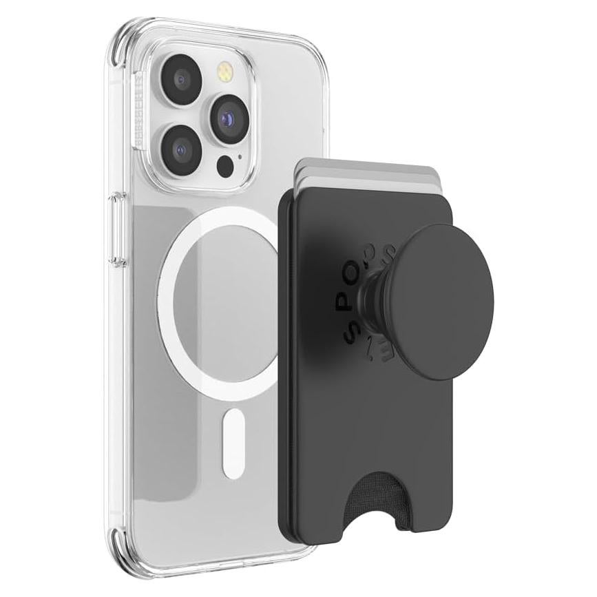 Billetera PopSockets Magnética para Teléfono - Negro