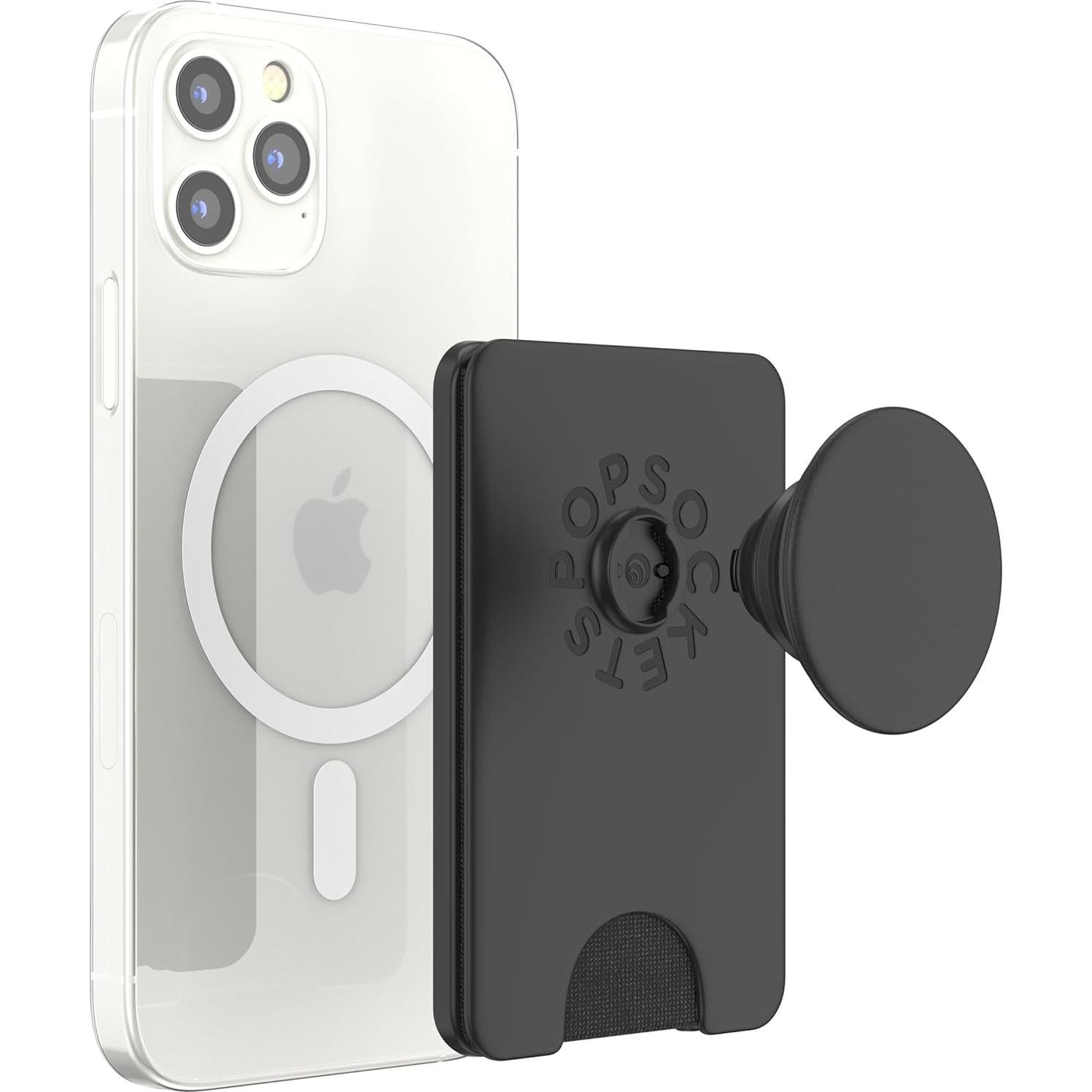 Billetera PopSockets Magnética para Teléfono - Negro