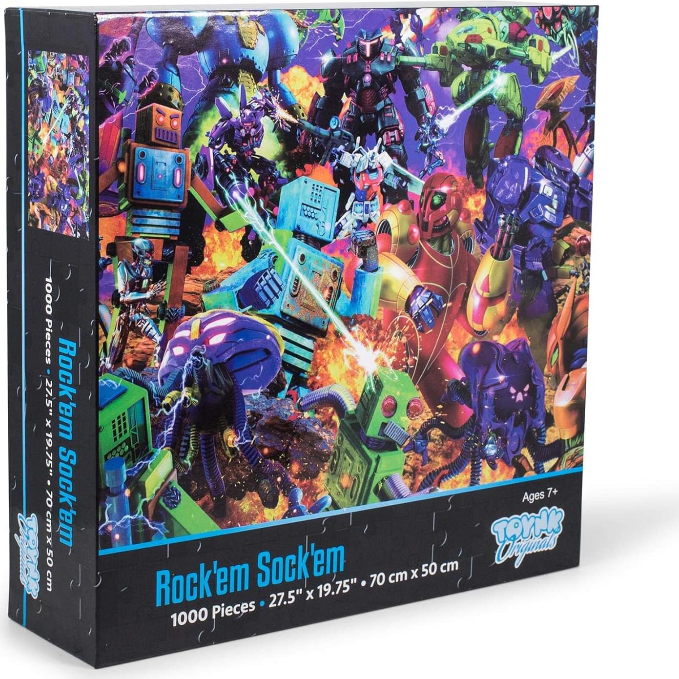 Rompecabezas Rockem Sockem 1000 Piezas 71x51 cm Toynk