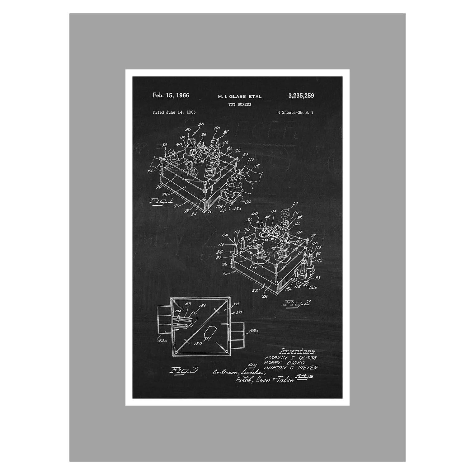 Póster Mate Rockem Sockem Robots Ultramurals 60.96x40.64 cm