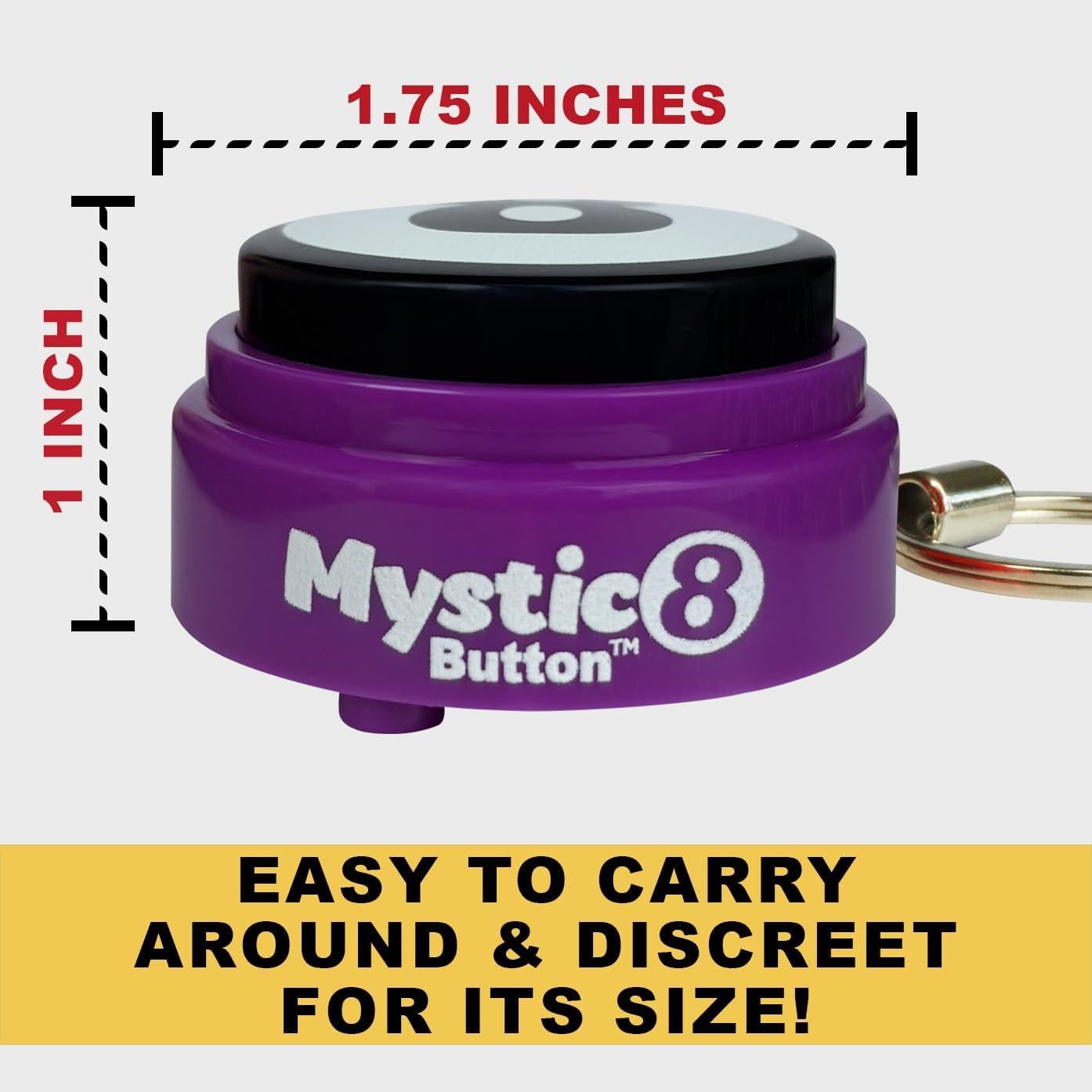 Botón de Llavero Mystic 8 - 15 Respuestas de Audio - KIO Store