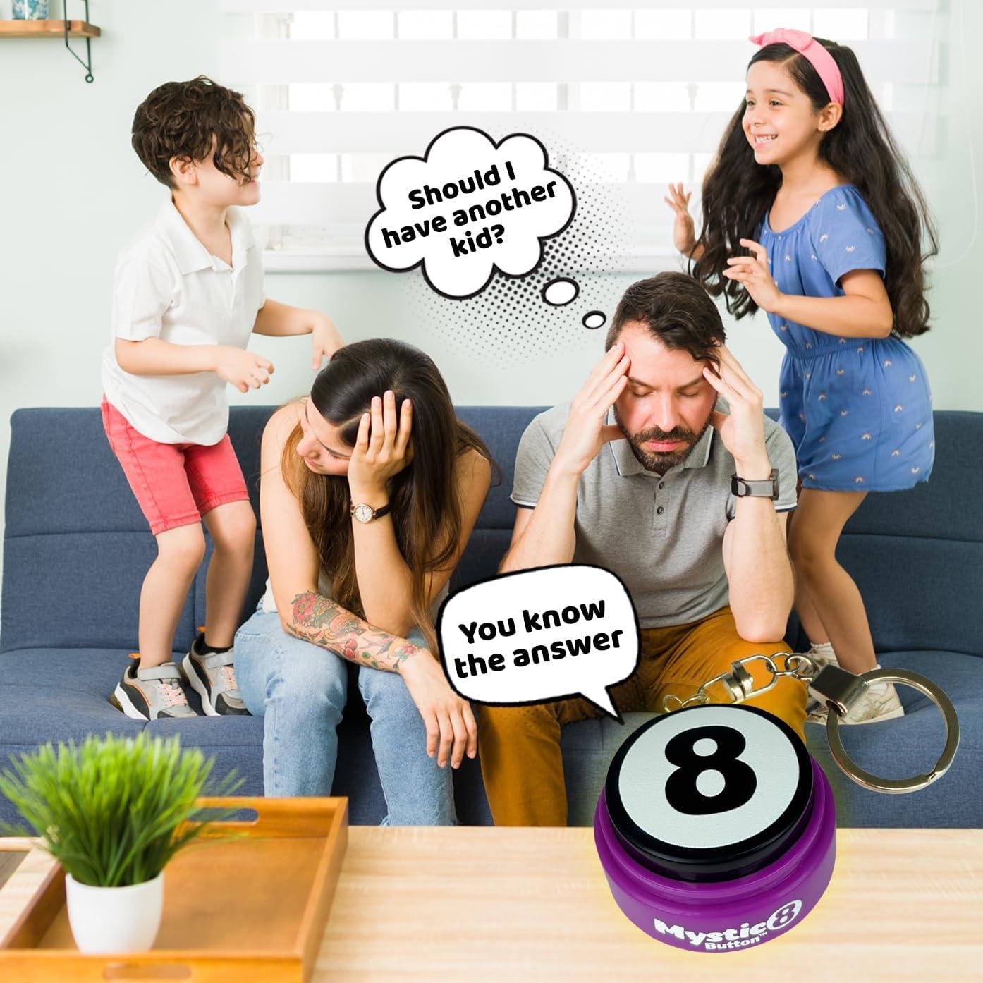 Botón de Llavero Mystic 8 - 15 Respuestas de Audio - KIO Store